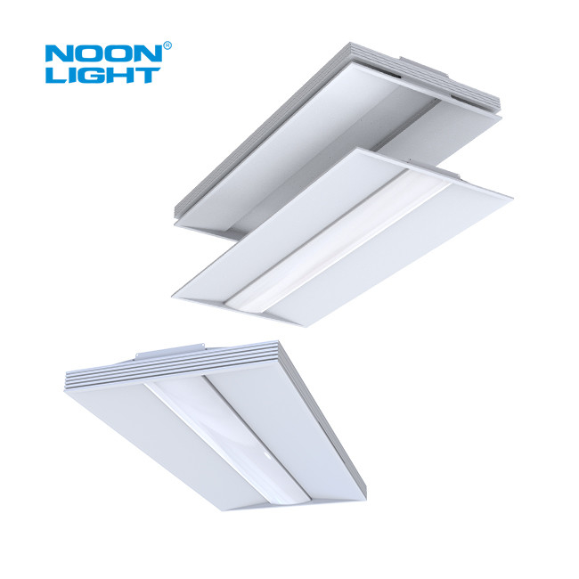 Customizable LED Ceiling Troffer Lights high Luminous Flux 6250-5625-5000-3750LM